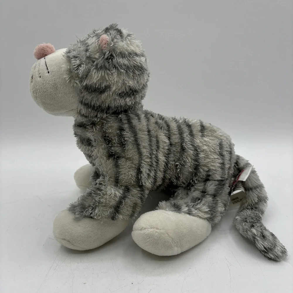 Webkinz Ganz Cheeky Cat Sterling Gray Stripe HM496 No Code Great Condition